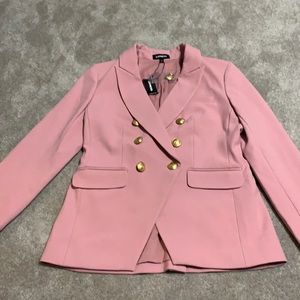 Express Blazer- Pink- Stretch- size 6